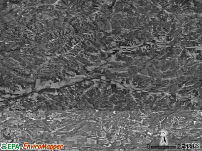 Zip code 54627 satellite photo by USGS