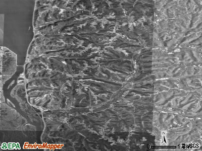 Zip code 54632 satellite photo by USGS