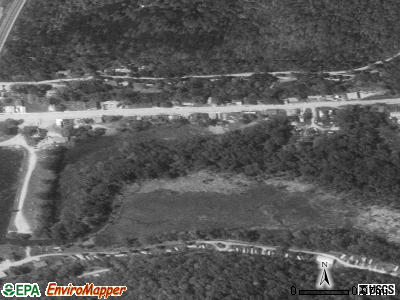 Zip code 54640 satellite photo by USGS
