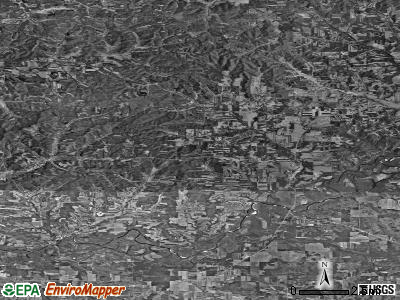 Zip code 54642 satellite photo by USGS