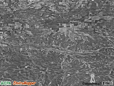Zip code 54644 satellite photo by USGS