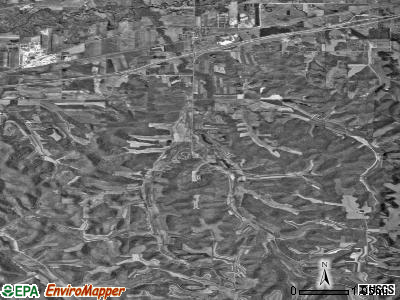 Zip code 54653 satellite photo by USGS