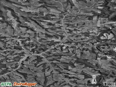 Zip code 54654 satellite photo by USGS