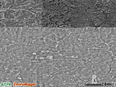 Zip code 54667 satellite photo by USGS