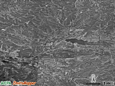 Zip code 54669 satellite photo by USGS