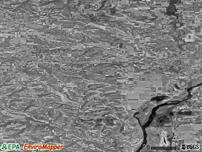 Zip code 54721 satellite photo by USGS