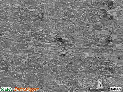 Zip code 54725 satellite photo by USGS