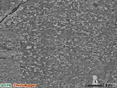 Zip code 54727 satellite photo by USGS