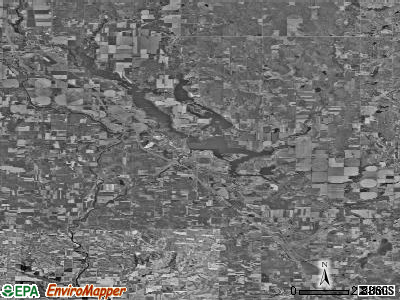 Zip code 54728 satellite photo by USGS