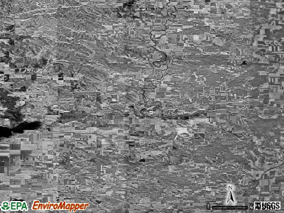 Zip code 54730 satellite photo by USGS