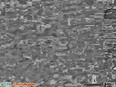 Zip code 54731 satellite photo by USGS