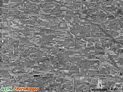 Zip code 54734 satellite photo by USGS