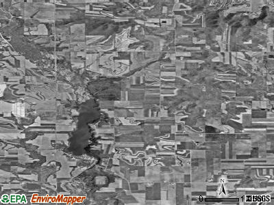 Zip code 54737 satellite photo by USGS