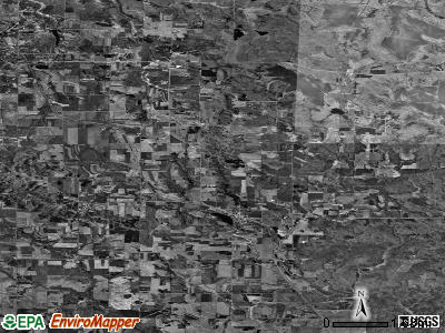 Zip code 54746 satellite photo by USGS