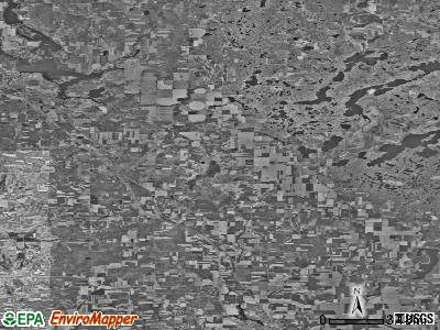 Zip code 54757 satellite photo by USGS