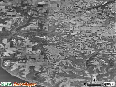 Zip code 54769 satellite photo by USGS