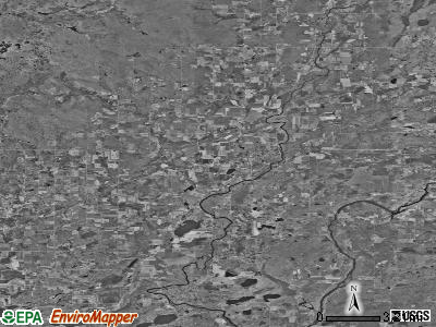 Zip code 54819 satellite photo by USGS