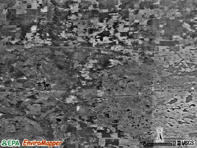 Zip code 54820 satellite photo by USGS