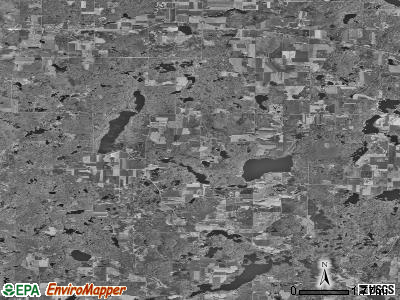 Zip code 54826 satellite photo by USGS