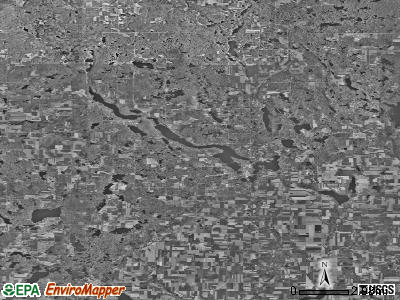 Zip code 54829 satellite photo by USGS