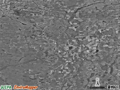 Zip code 54835 satellite photo by USGS