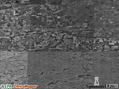 Zip code 54855 satellite photo by USGS