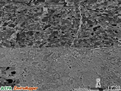 Zip code 54859 satellite photo by USGS