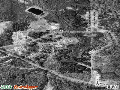 Zip code 54861 satellite photo by USGS