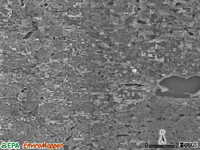 Zip code 54871 satellite photo by USGS