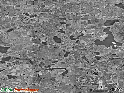 Zip code 54872 satellite photo by USGS