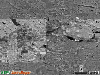 Zip code 54875 satellite photo by USGS
