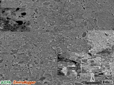 Zip code 54888 satellite photo by USGS