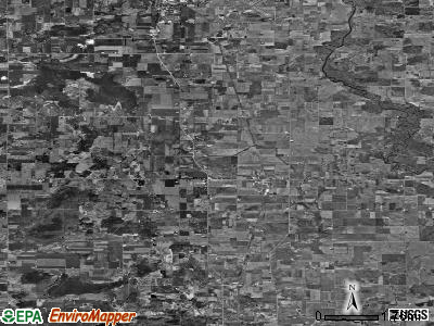 Zip code 54922 satellite photo by USGS