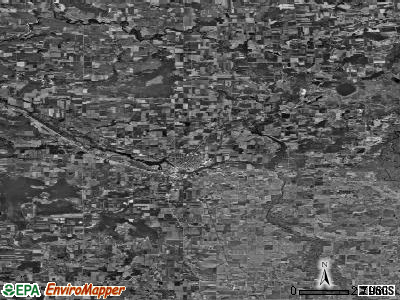 Zip code 54929 satellite photo by USGS