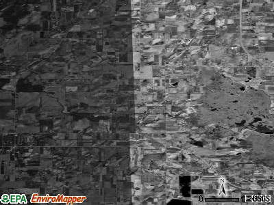 Zip code 54932 satellite photo by USGS