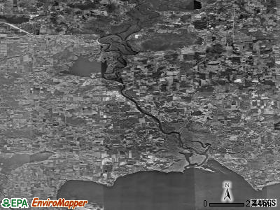 Zip code 54940 satellite photo by USGS