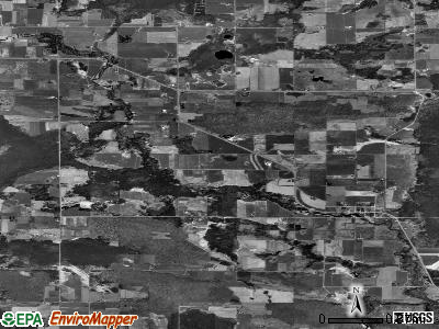 Zip code 54948 satellite photo by USGS