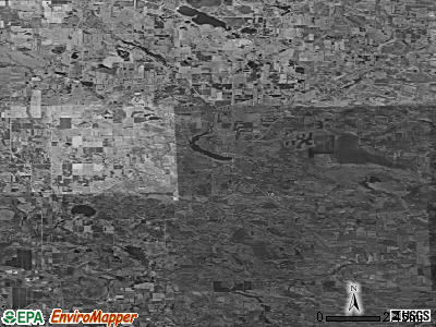 Zip code 54960 satellite photo by USGS