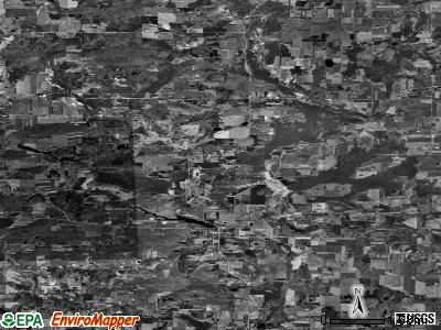 Zip code 54962 satellite photo by USGS