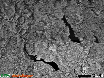 Zip code 06612 satellite photo by USGS