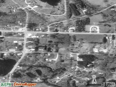 Zip code 54976 satellite photo by USGS