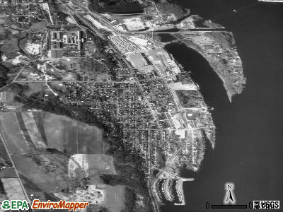 Zip code 55003 satellite photo by USGS