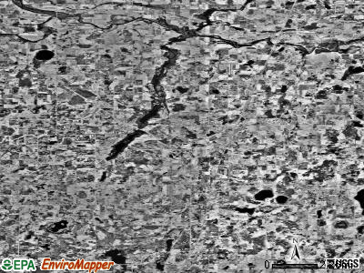 Zip code 55006 satellite photo by USGS