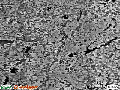 Zip code 55008 satellite photo by USGS