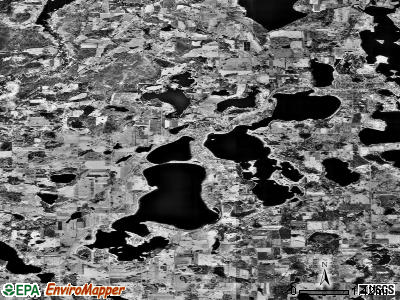 Zip code 55013 satellite photo by USGS