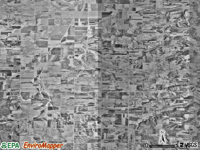 Zip code 55018 satellite photo by USGS