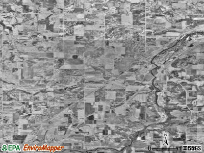 Zip code 55019 satellite photo by USGS