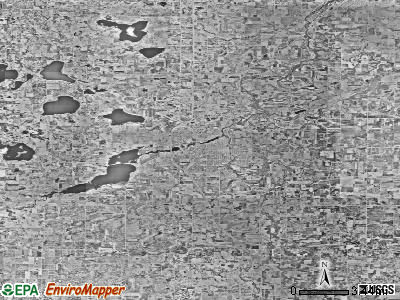 Zip code 55021 satellite photo by USGS