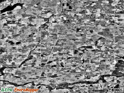Zip code 55030 satellite photo by USGS