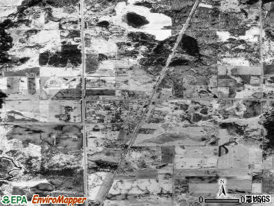 Zip code 55036 satellite photo by USGS